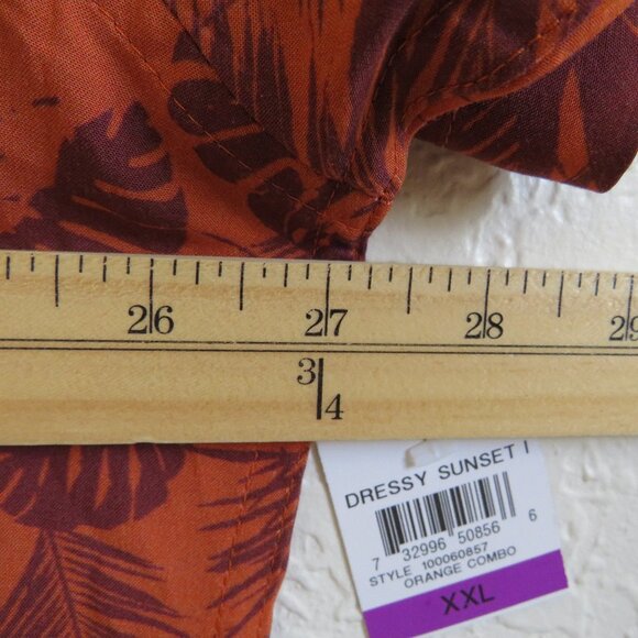 International‎ Concepts* Men's Short Sleeve Button Down Straight Hem Shirt~ XXL - Picture 7 of 10